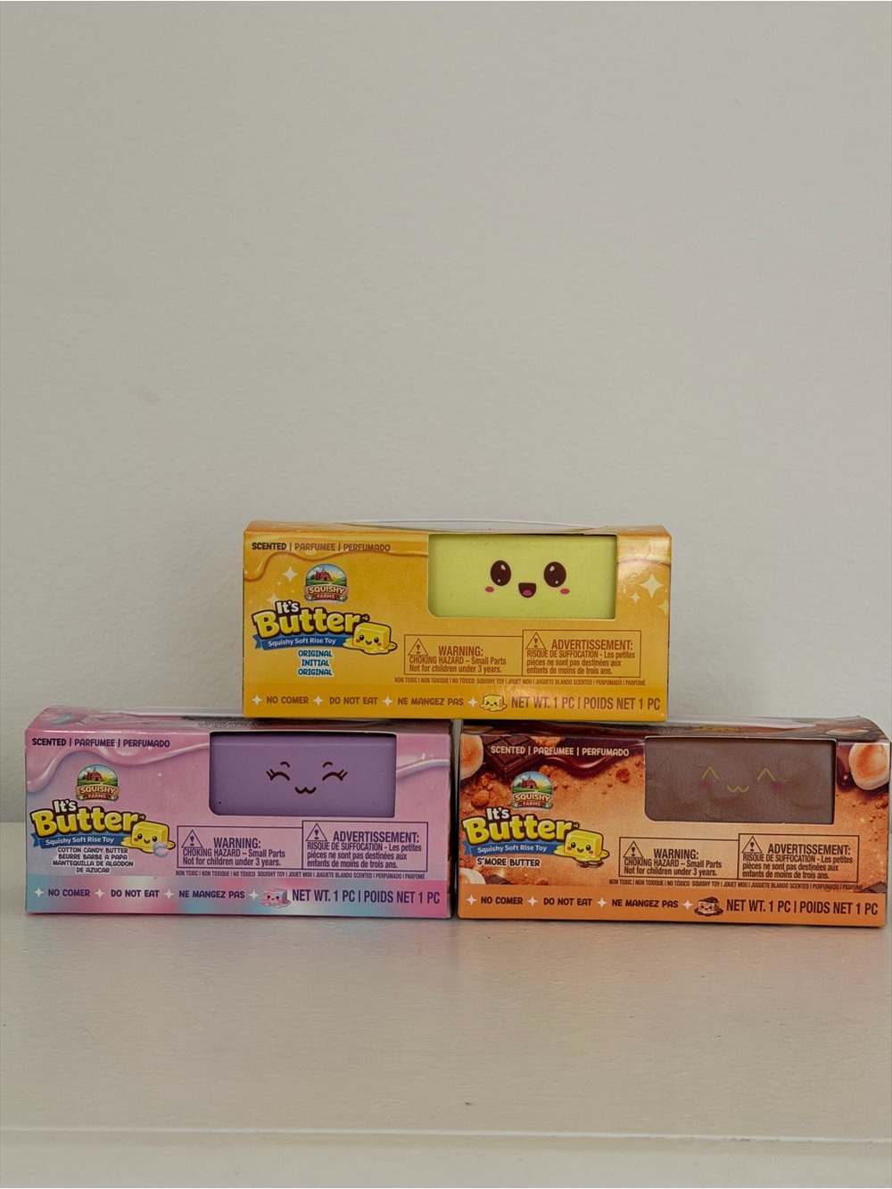It's Butter Scented Squishy Bundle (Set of 3)